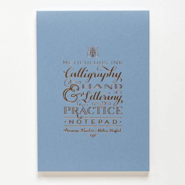 Meticulous Ink Calligraphy Practice Pad