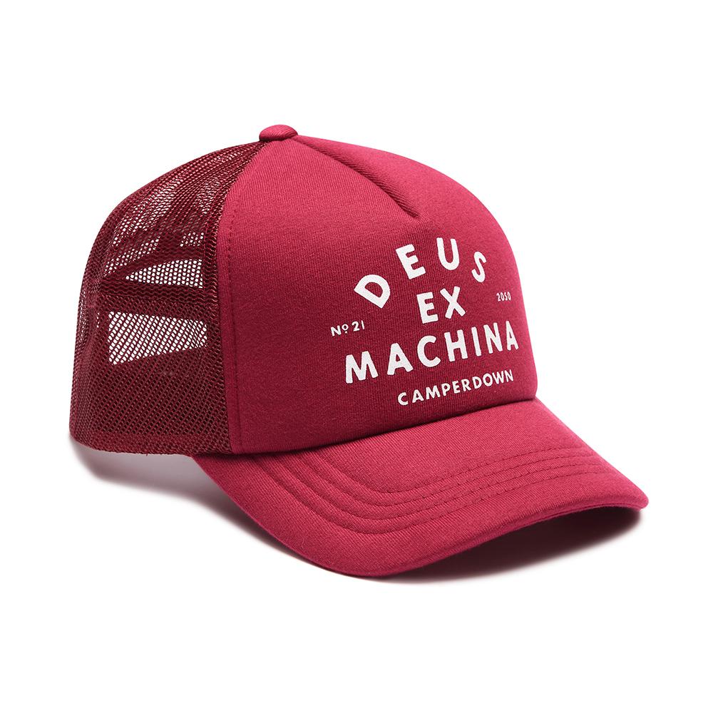 Deus Ex Machina Austin Camperdown Trucker - Sangria Red