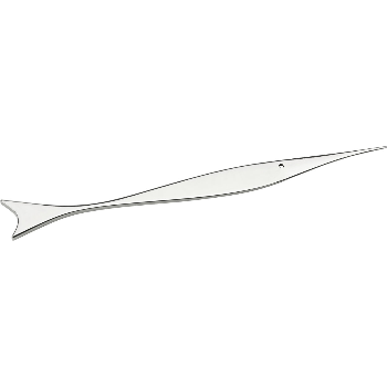 Alessi Fish Pes, Letter Opener Stainless Steel