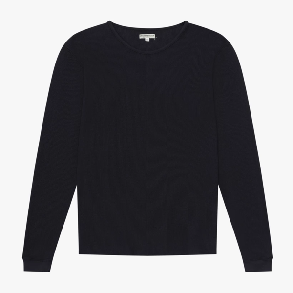 Trouva Knickerbocker Camp Knit L S Dark Navy