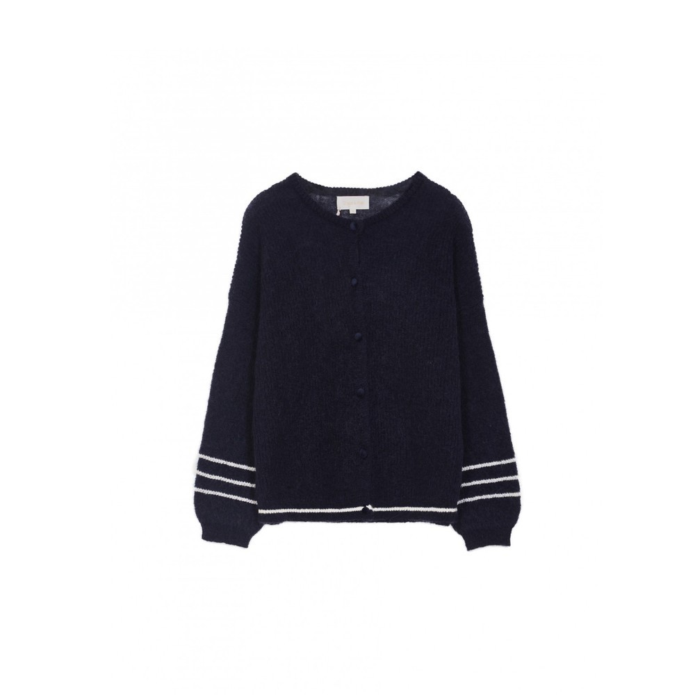 Scottie & Russell Navy Raleuse Cardigan