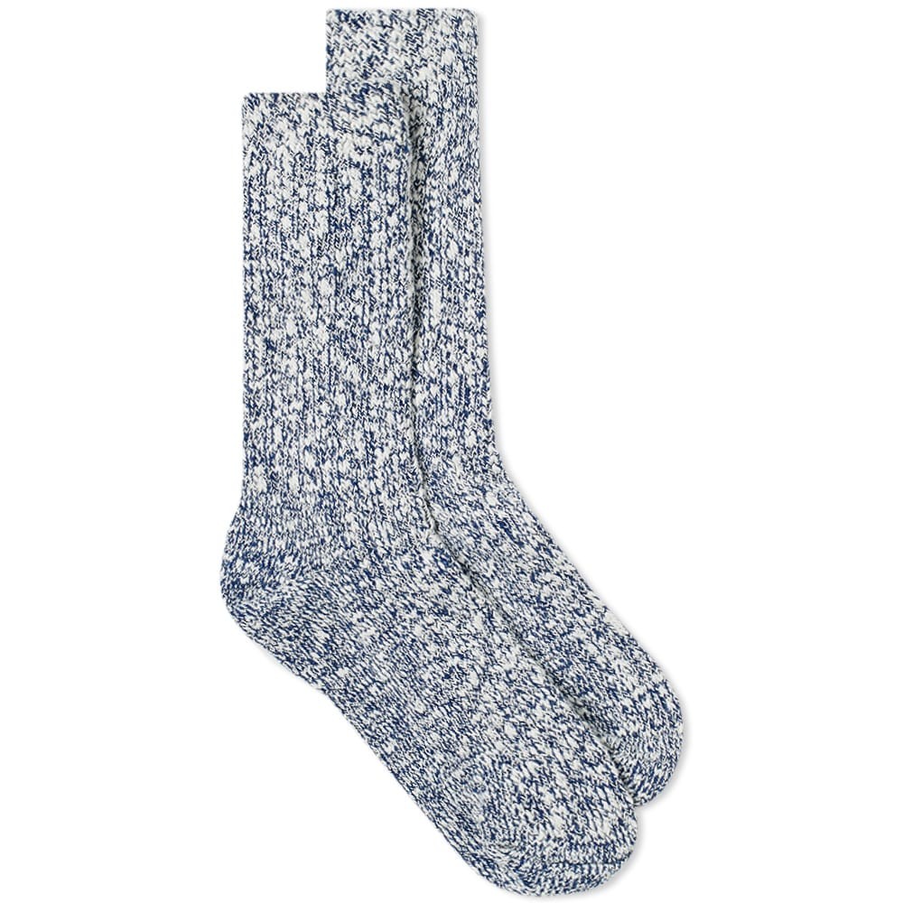 WigWam Cypress Socks - White / Navy