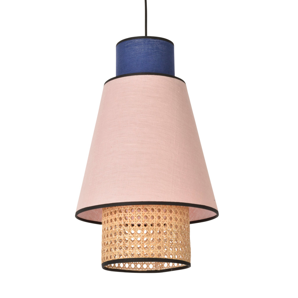 Market Set Rattan Singapore Pendant Light