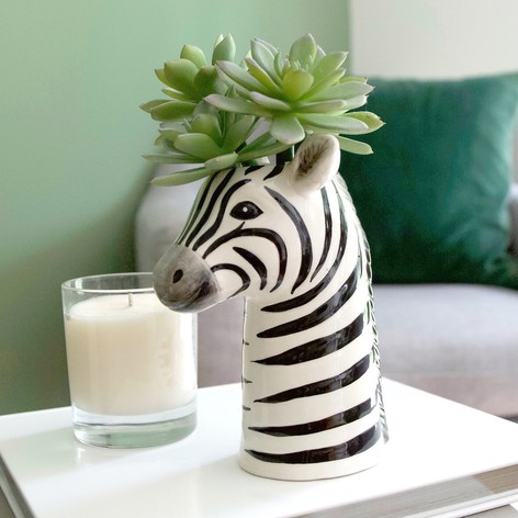 Lisa Angel Zebra Vase