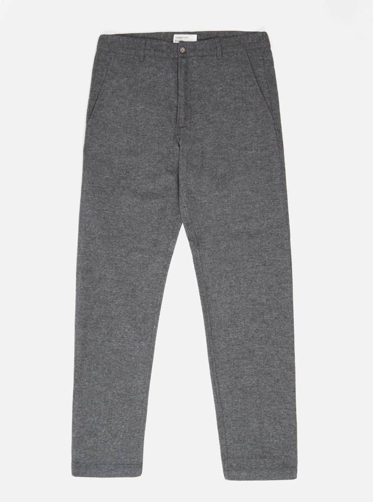 Universal Works Aston Pant - Grey Wool Marl