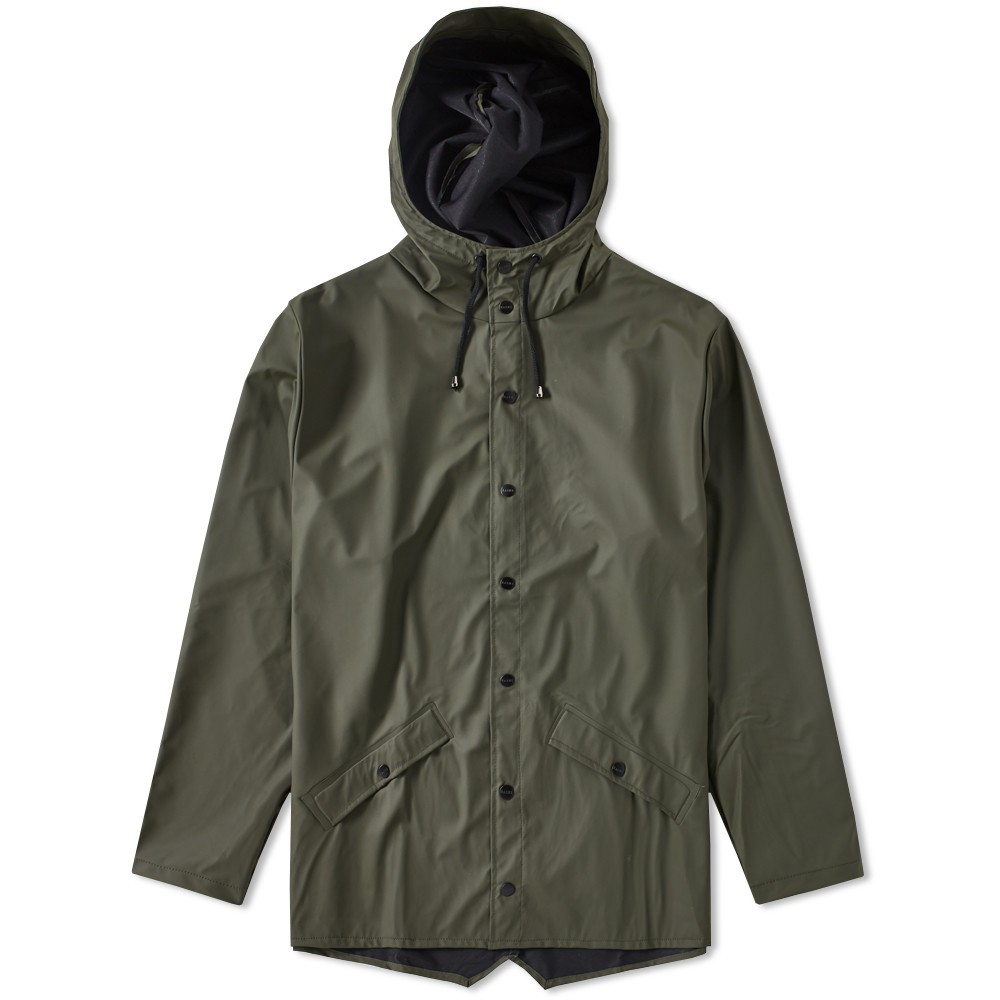 Trouva: Green Polyurethane and Polyester Classic Jacket