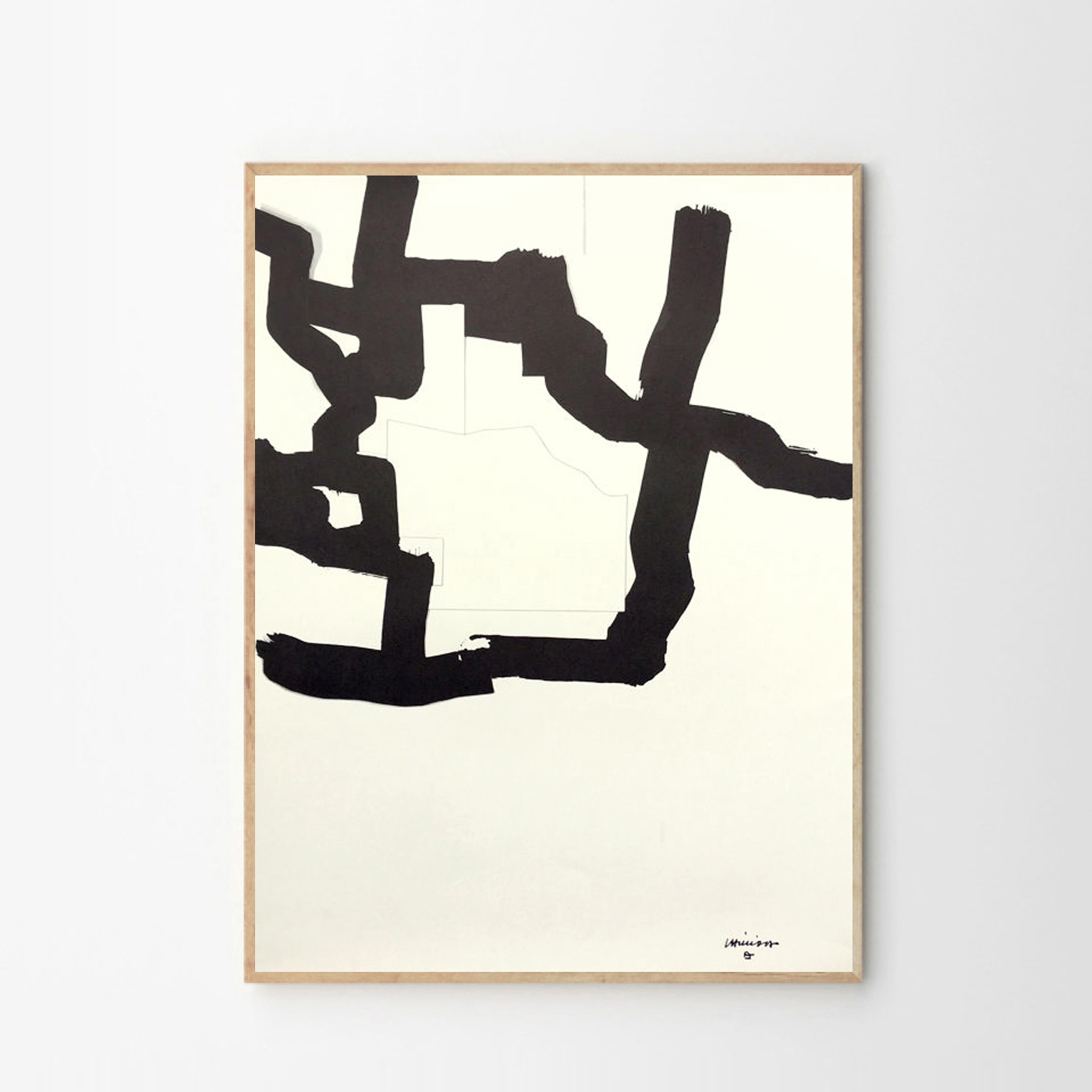 Galerie Maeght Eduardo CHILLIDA 'Collage 1969' Print