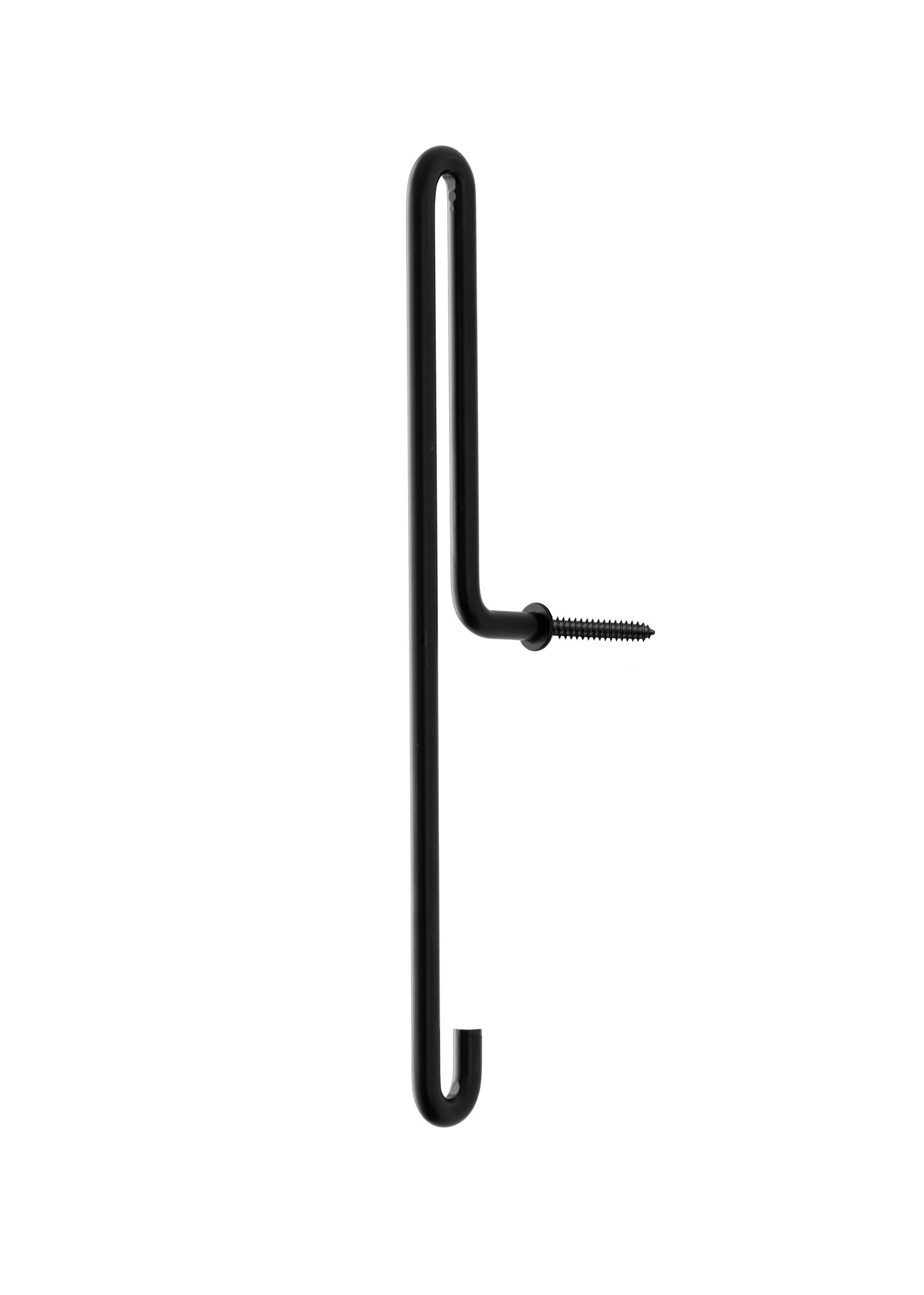 Moebe Big Black Power Coated Steel Wall Hook