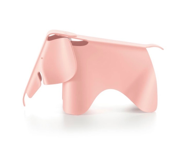 Vitra Small Pink Plastic Eames Elephant