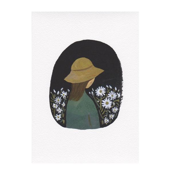 Gemma Koomen In The Garden A 5 Print