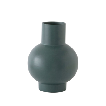 raawii Extra Large Green Earthenware Vase