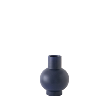 raawii Small Blue Earthenware Vase