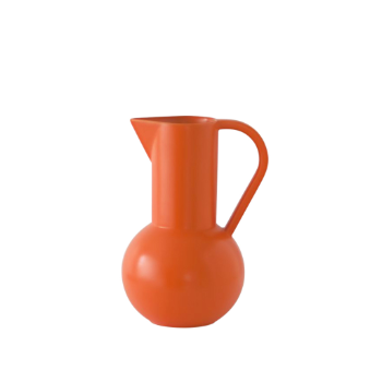 raawii Medium Orange Earthenware Jug