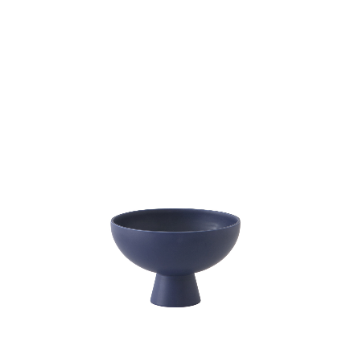 raawii Small Blue Earthenware Bowl