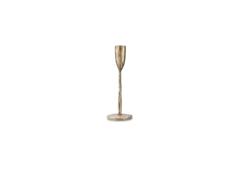 Nkuku Mbata Brass Candlestick Small – Cornucopia Worcester