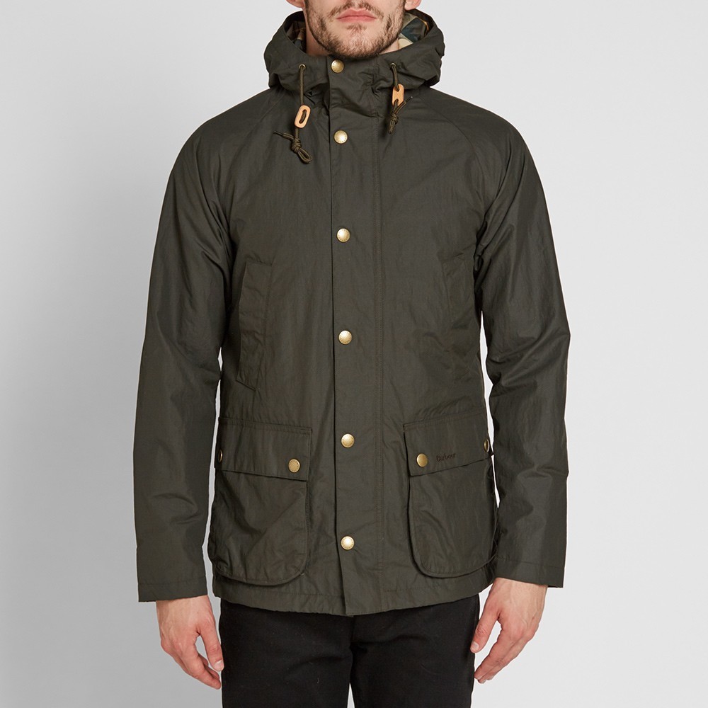 barbour made for japan hooded bedale