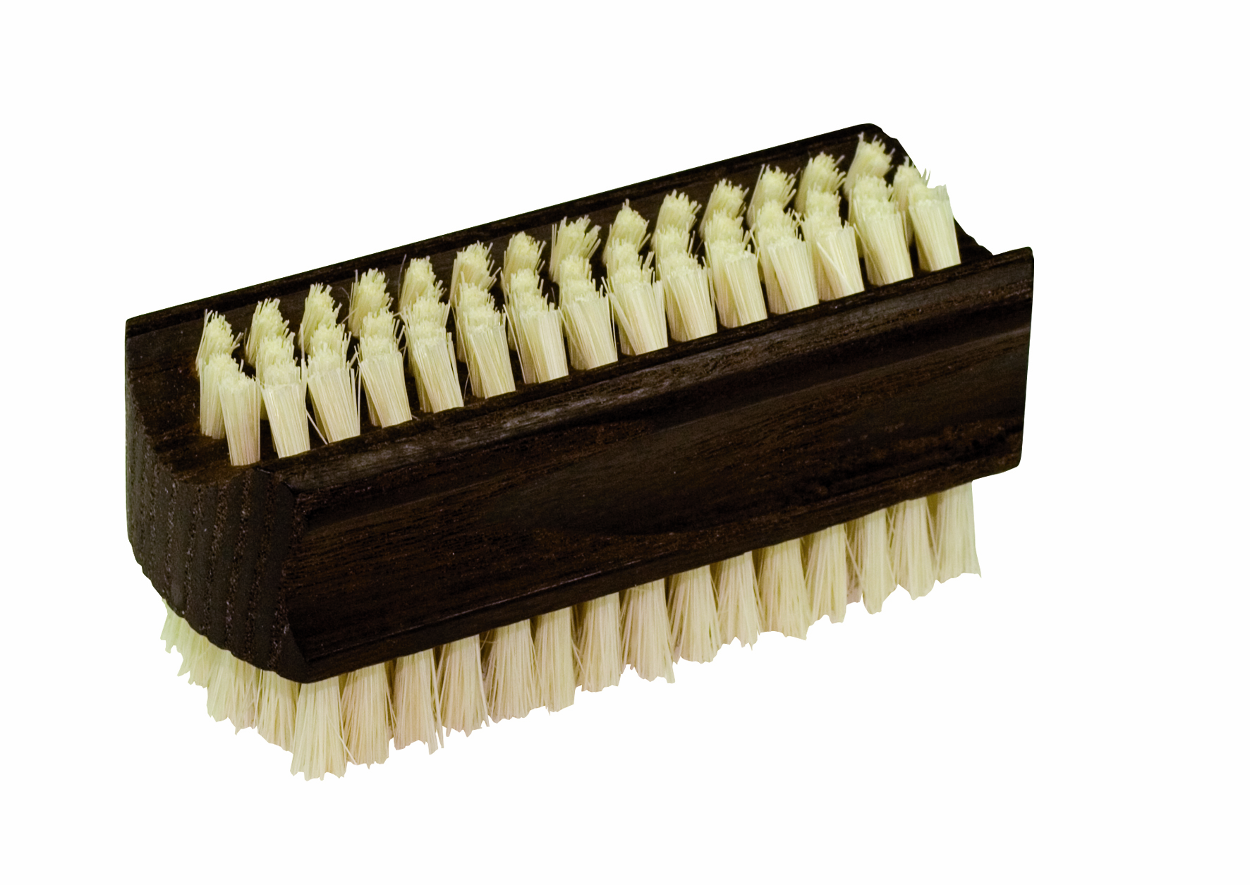 Redecker Wooden Dark Nail Brush & Light Bristle