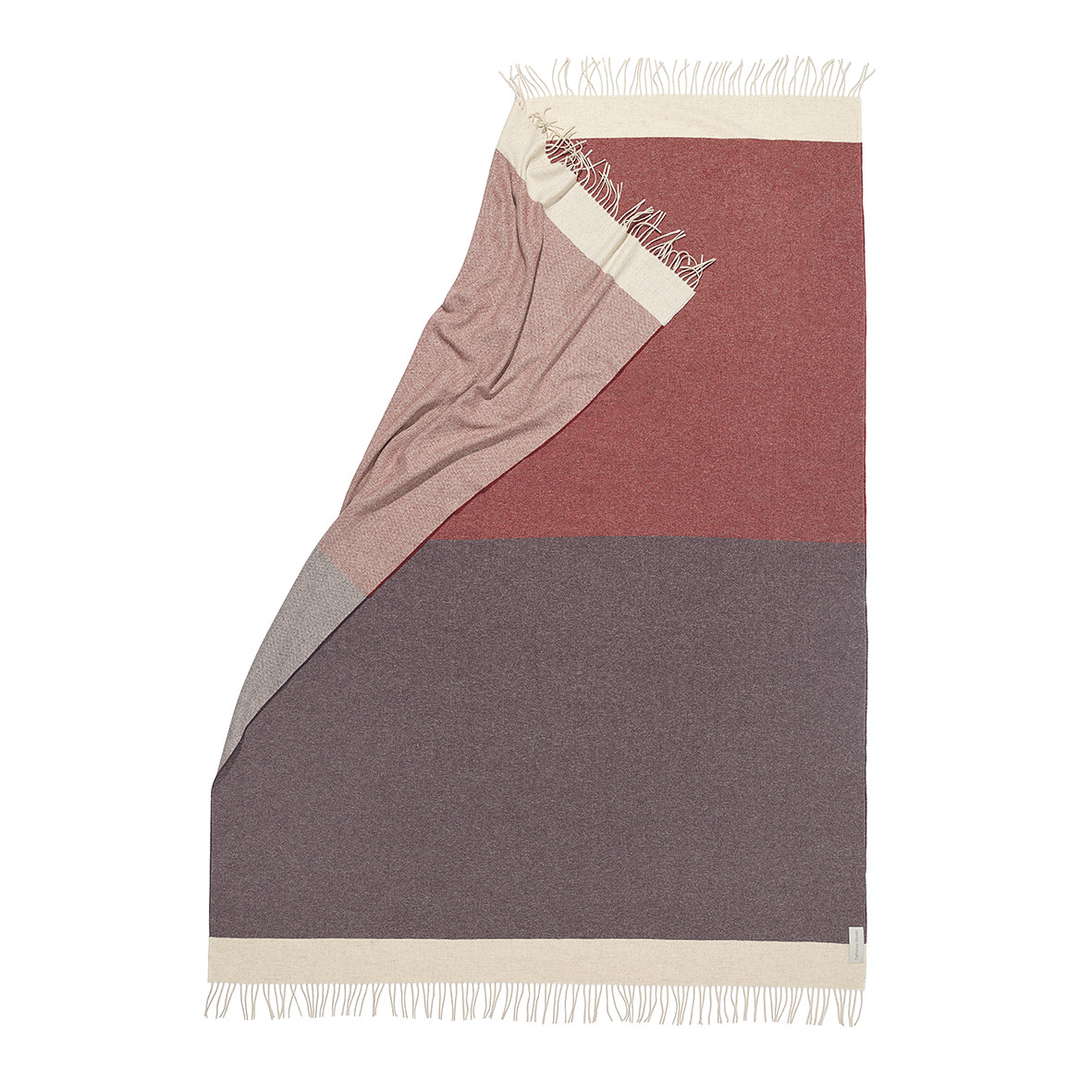 Catharina Mende Travel Scarf, Blackberry Cobbler, Woven Merino & Yak