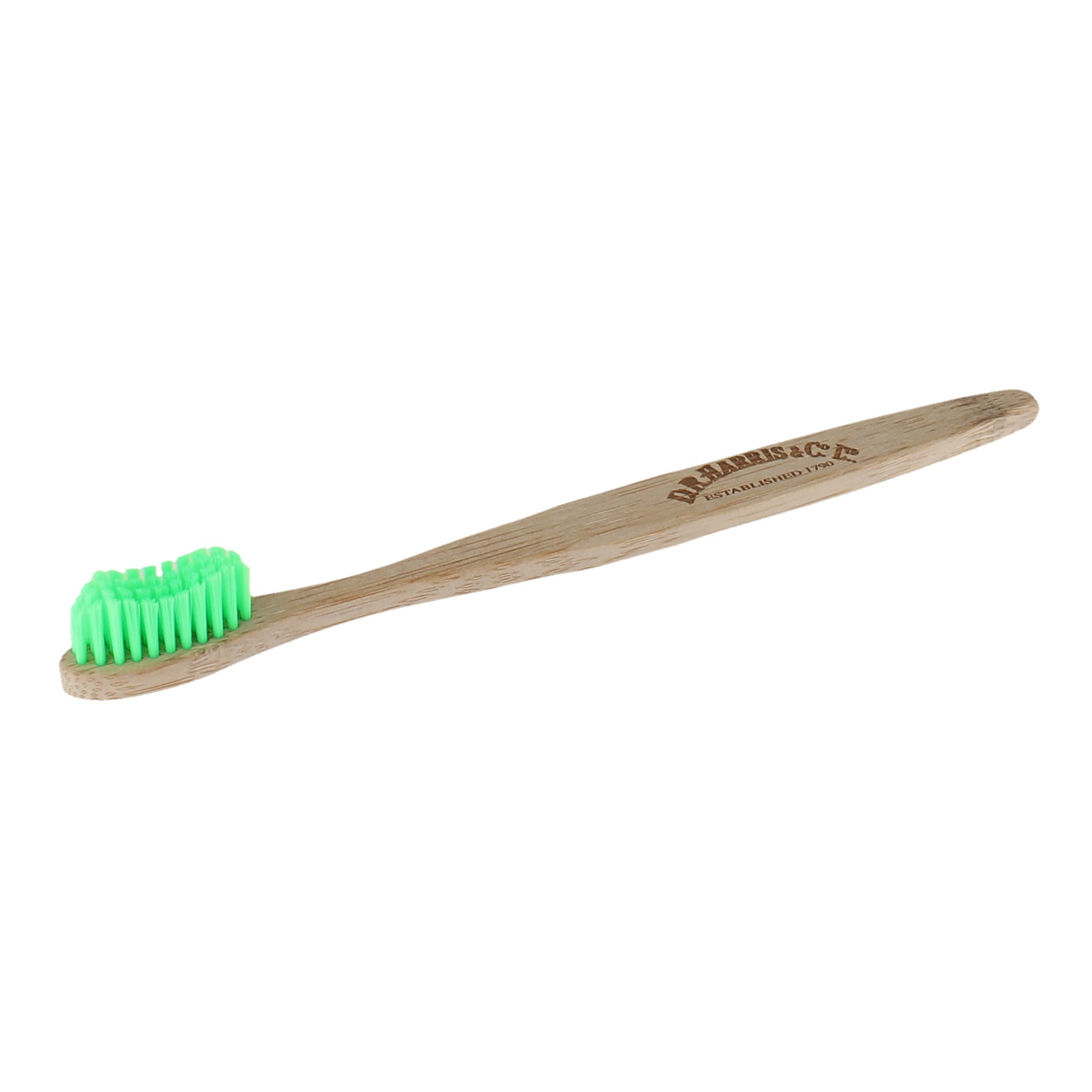 D. R. Harris Light Green Biodegradable Bamboo Toothbrush