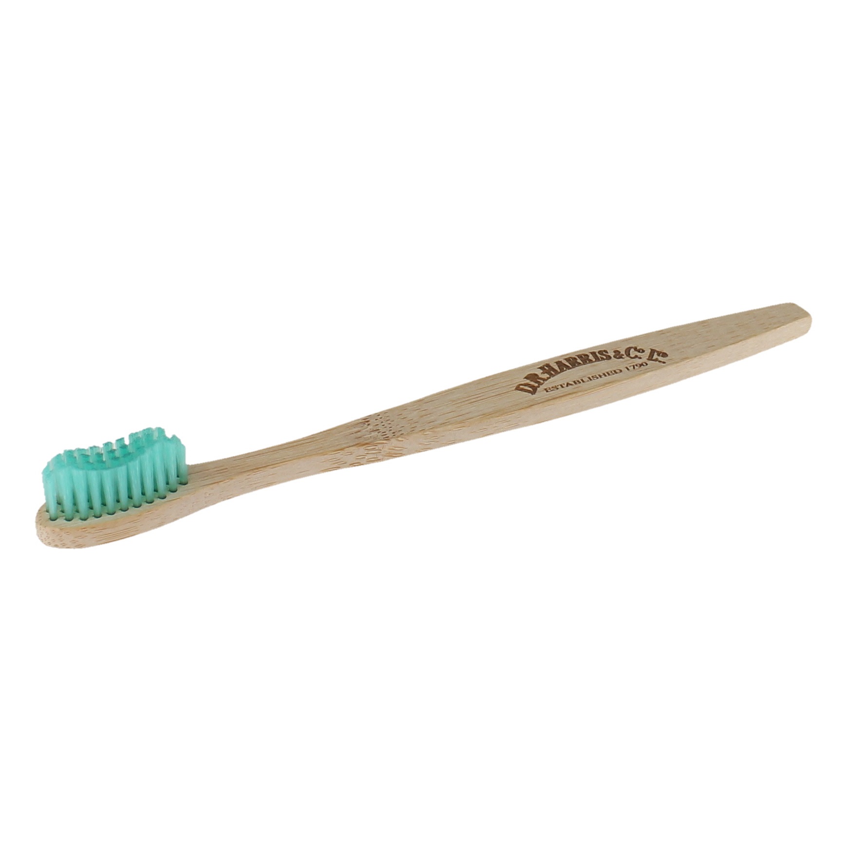 D. R. Harris Dark Green Biodegradable Bamboo Toothbrush