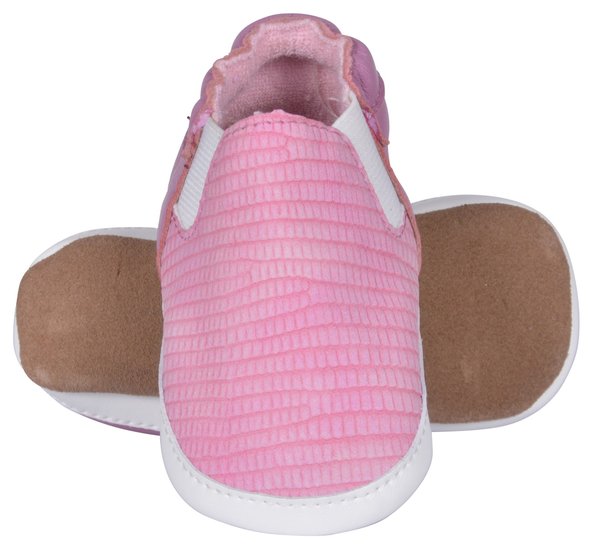 Melton Pink Leather Baby Shoe