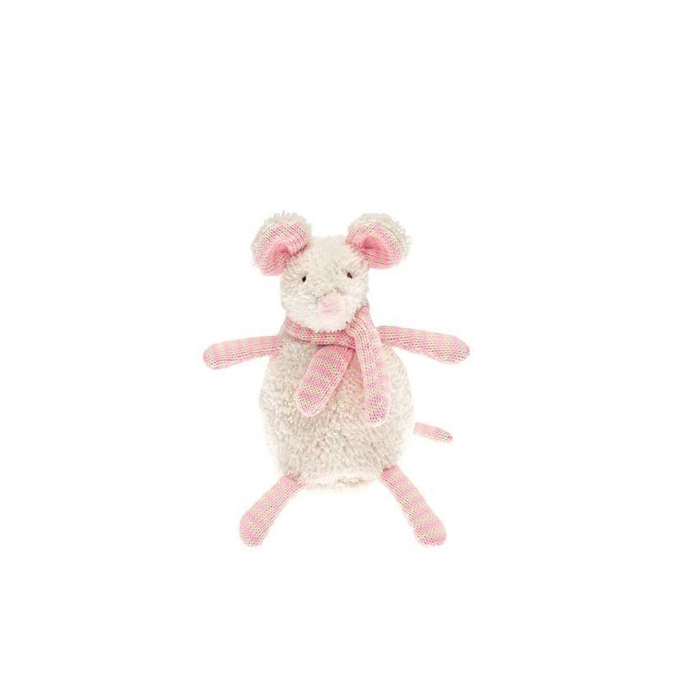 Scottie & Russell Mini pink soft mouse