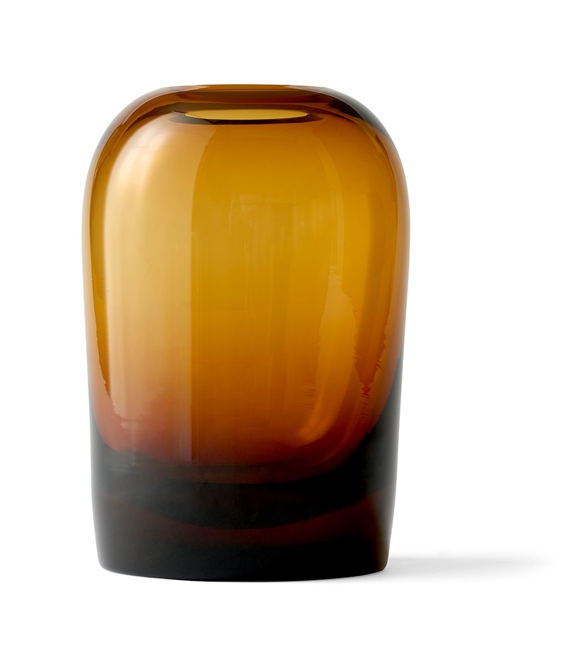 Menu Large Amber Troll Vase 