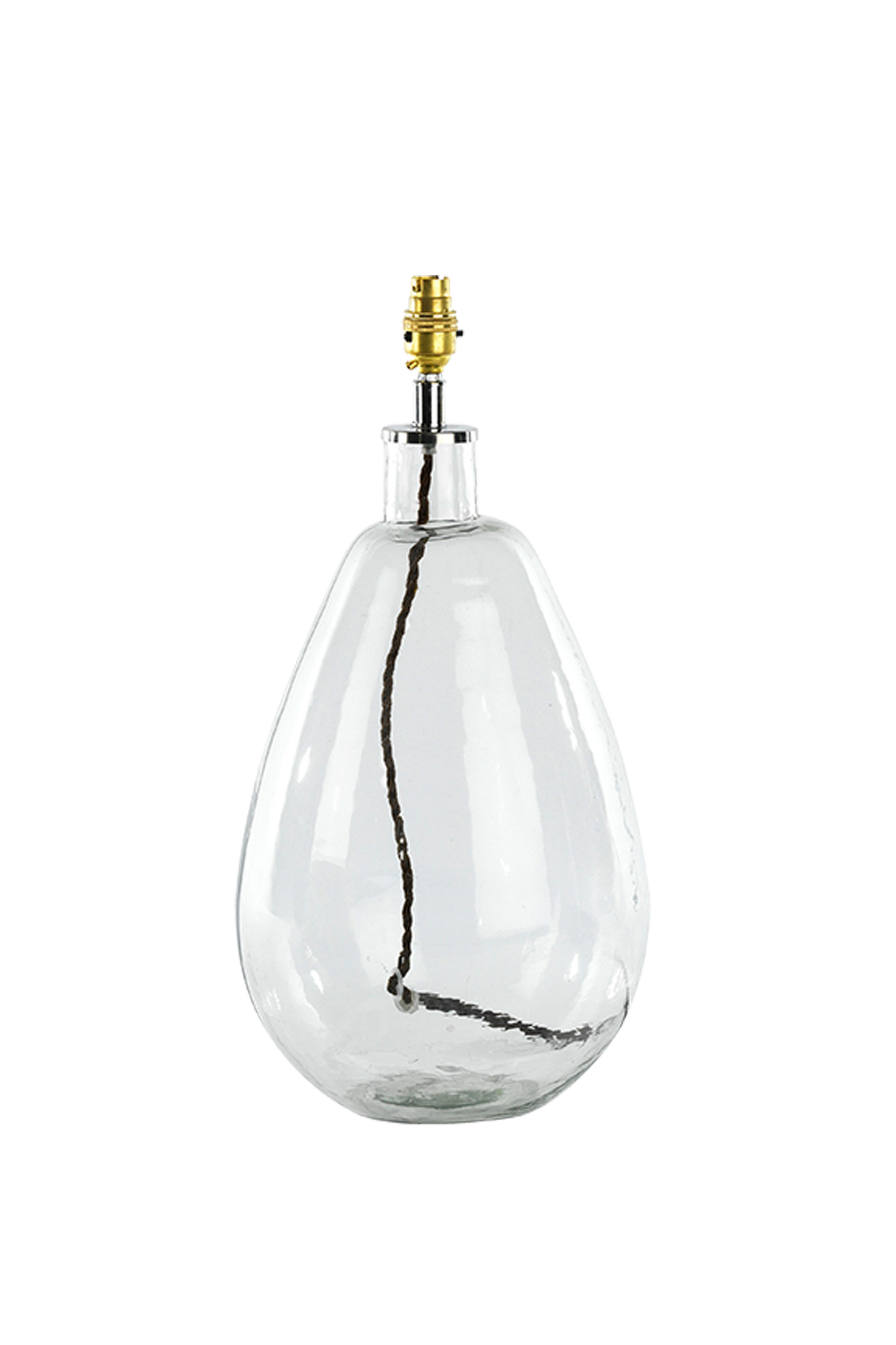 Nkuku Large Baba Glass Lamp