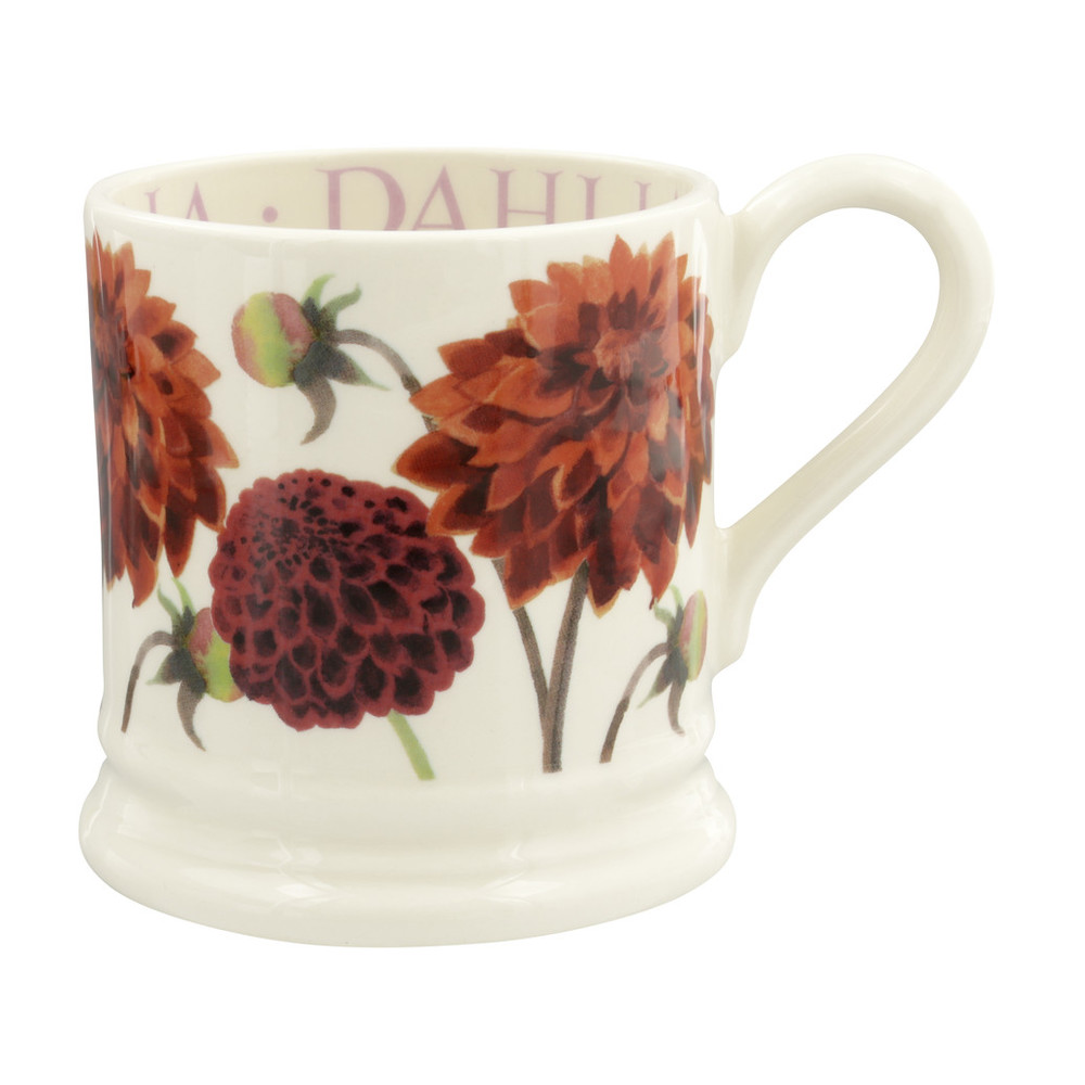 Emma Bridgewater Dahlia Flower 1/2 Pint Mug