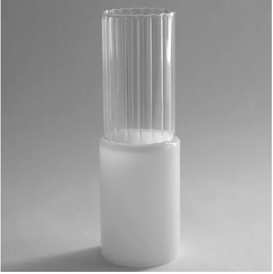 Small lines white vase by Serax