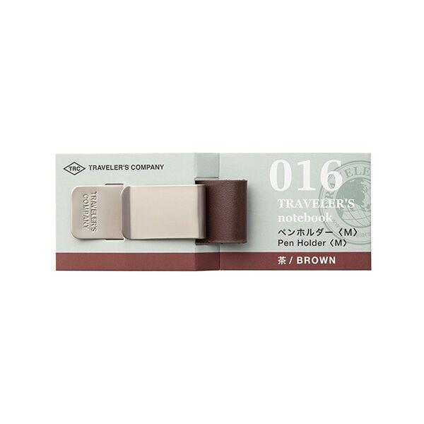 Traveler's Company Traveler's Notebook Refill 016 Pen Holder M Brown