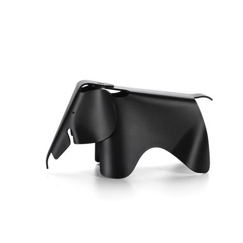 Vitra Eames Elephant Small Plastic Deep Black