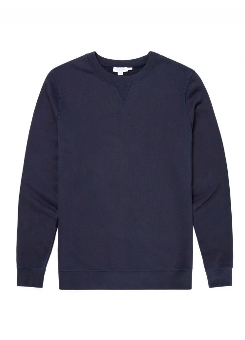 Sunspel Sweatshirt - Navy