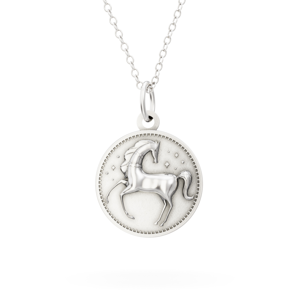 LICENSED TO CHARM Licensed to Charm - Sterling Silver Enchanted Animals Horse Necklace Set