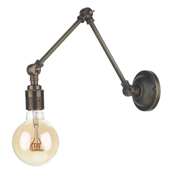 David Hunt lighting Brass Hoxton Wall Lamp