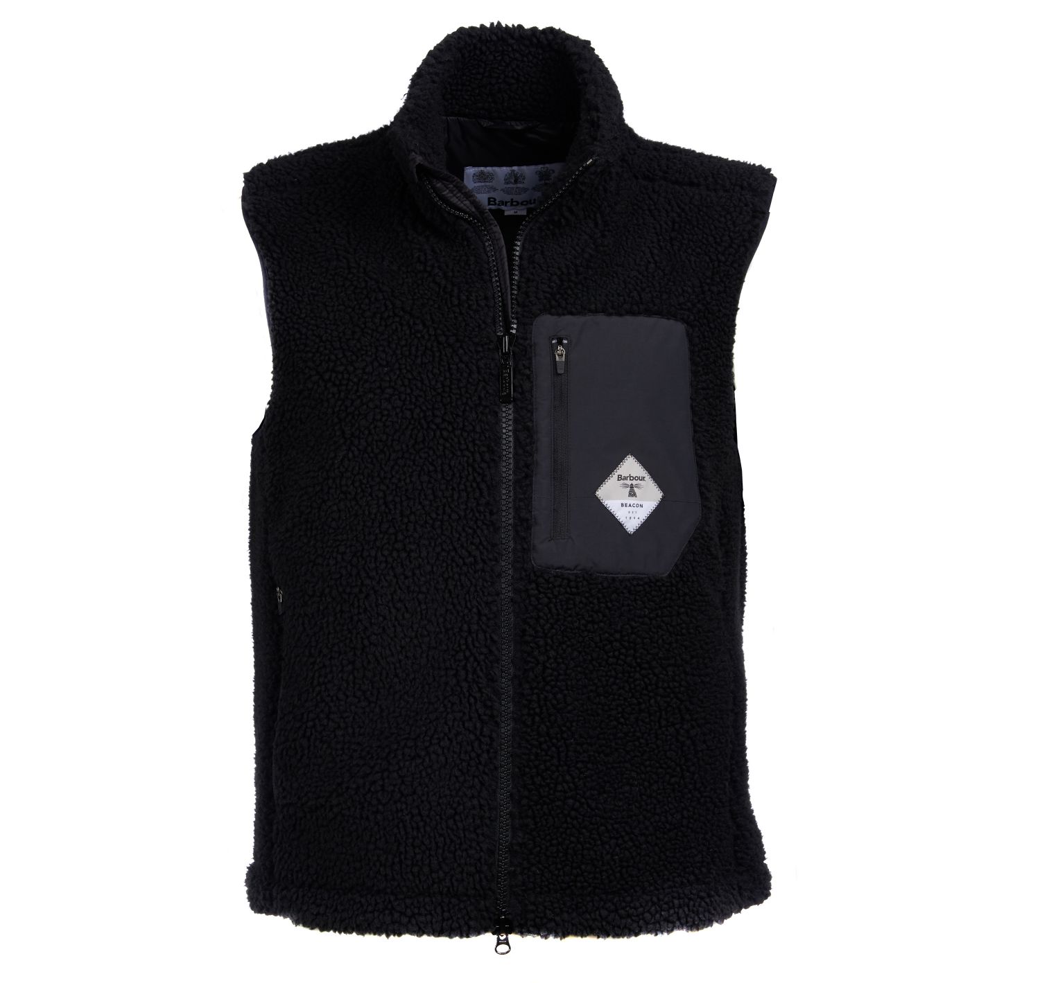 Barbour Beacon Lagg Fleece Gilet - Black