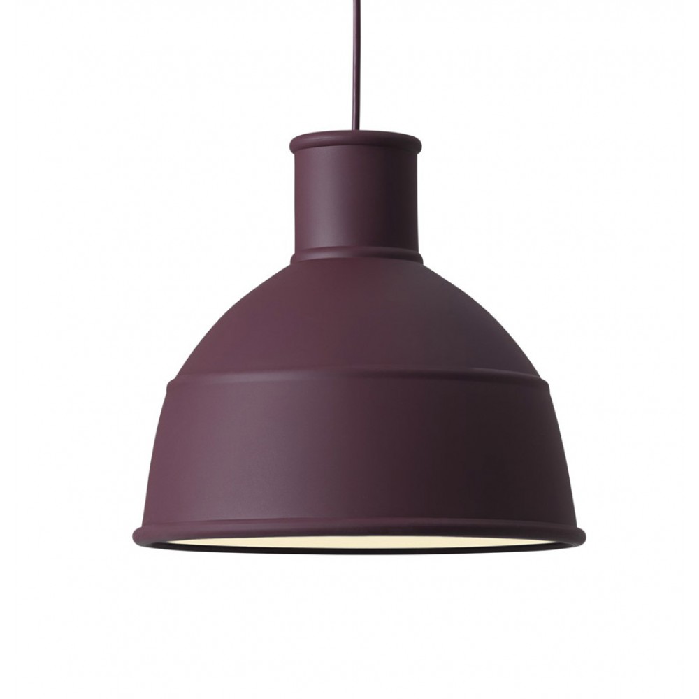 Muuto Burgundy UNFOLD Pendant Light