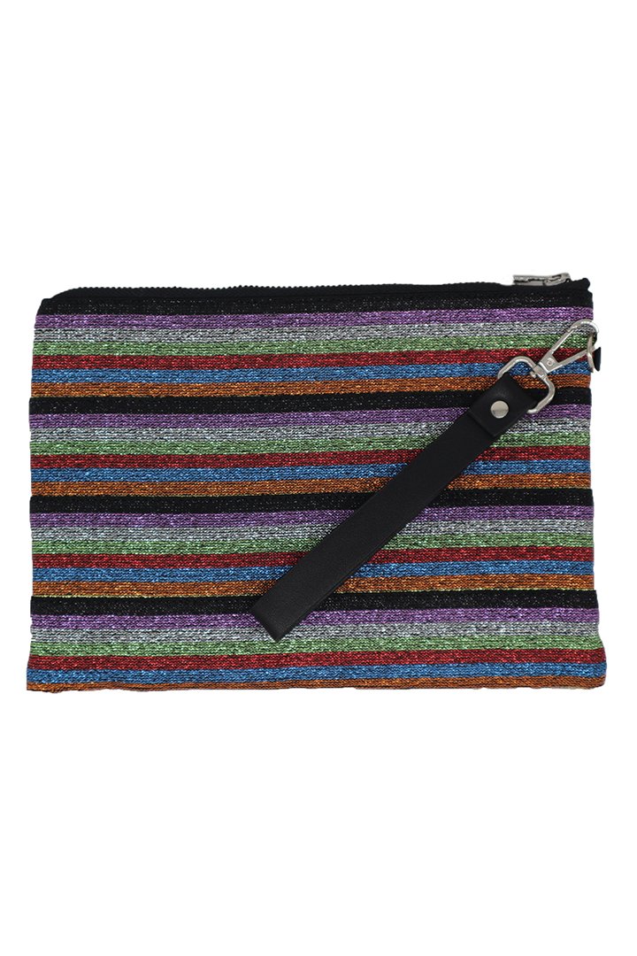 Nooki Design Lurex Elastic Clutch Multi