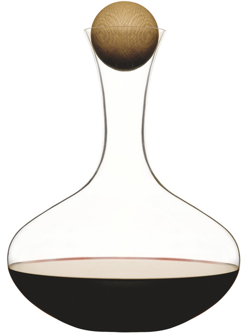 Sagaform Wine Carafe with Oak Stopper