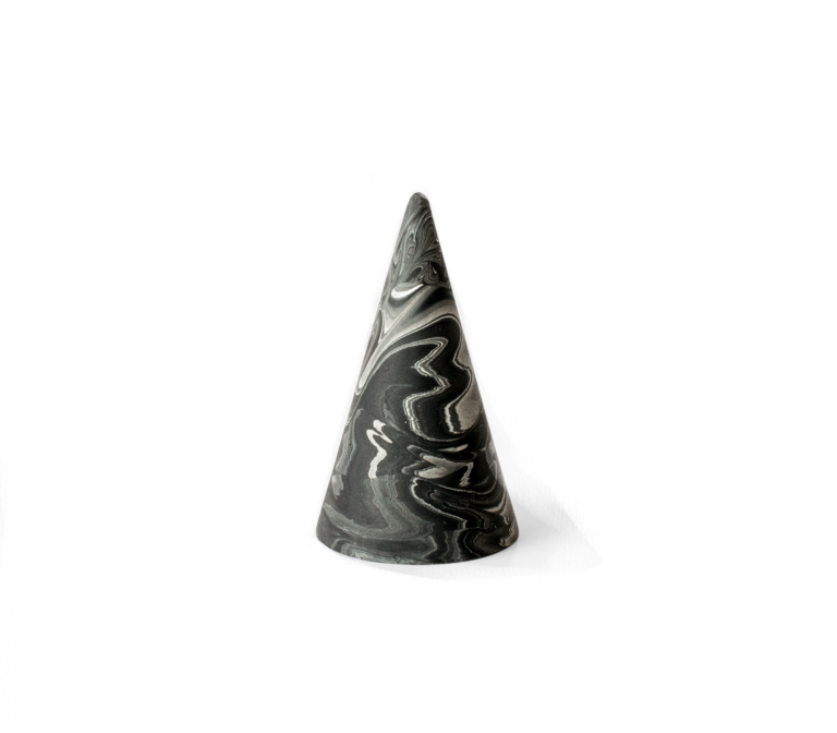 House Raccoon Jesmonite Kiona Ring Cone