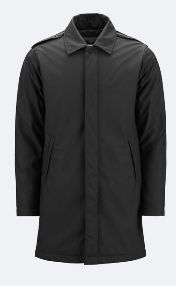 Rains Mac Coat - Black