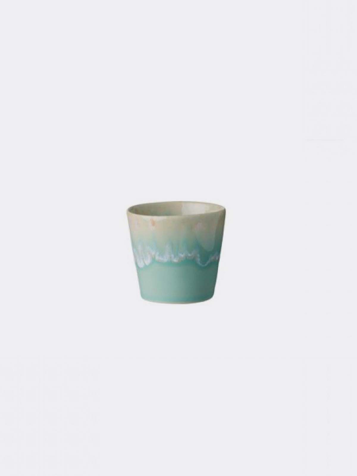 COSTA NOVA Aqua Green Stoneware Expresso Cup (set of 6)