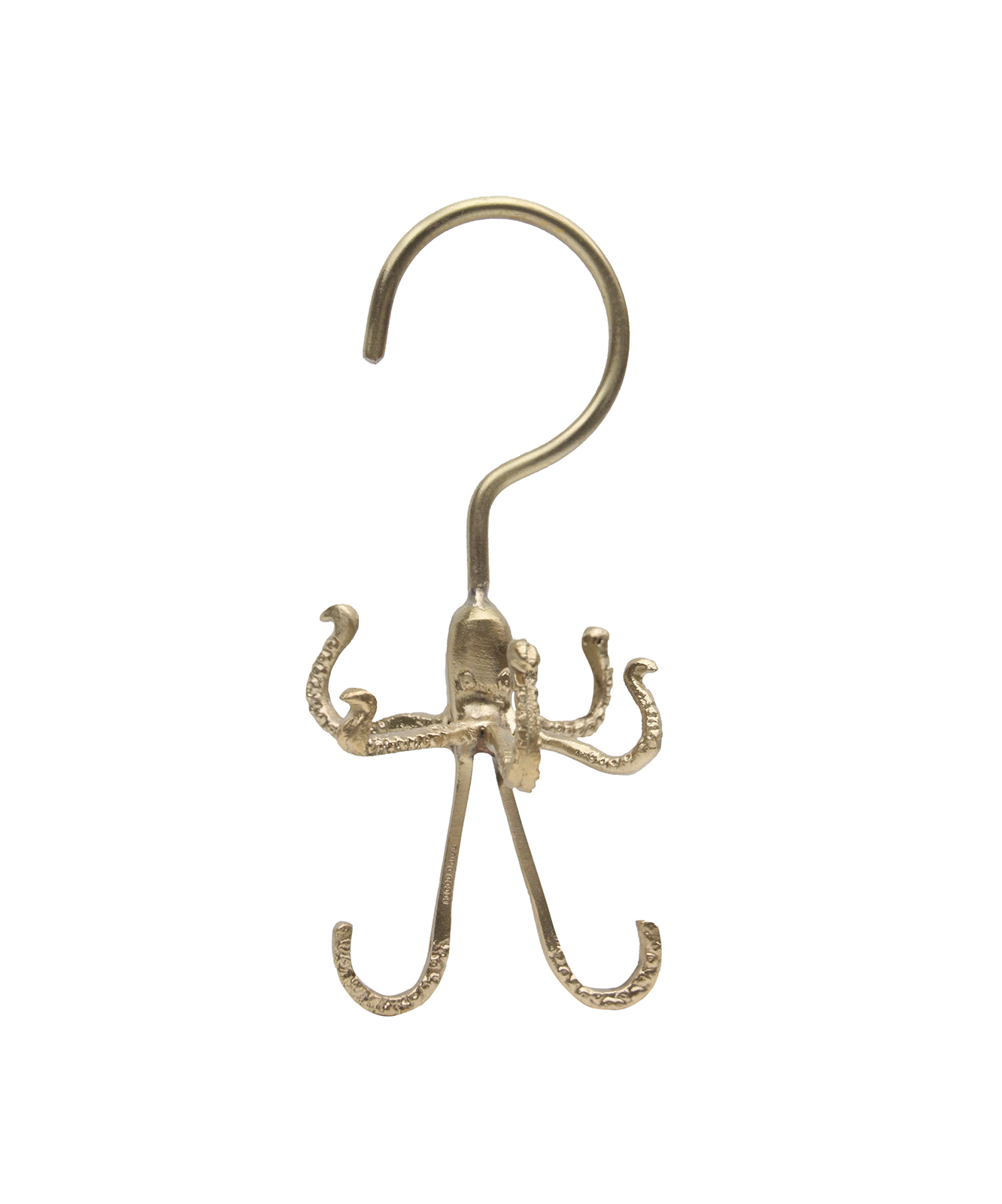 Doing Goods Gold Matt Brass Ella Octopus Multi Hanger