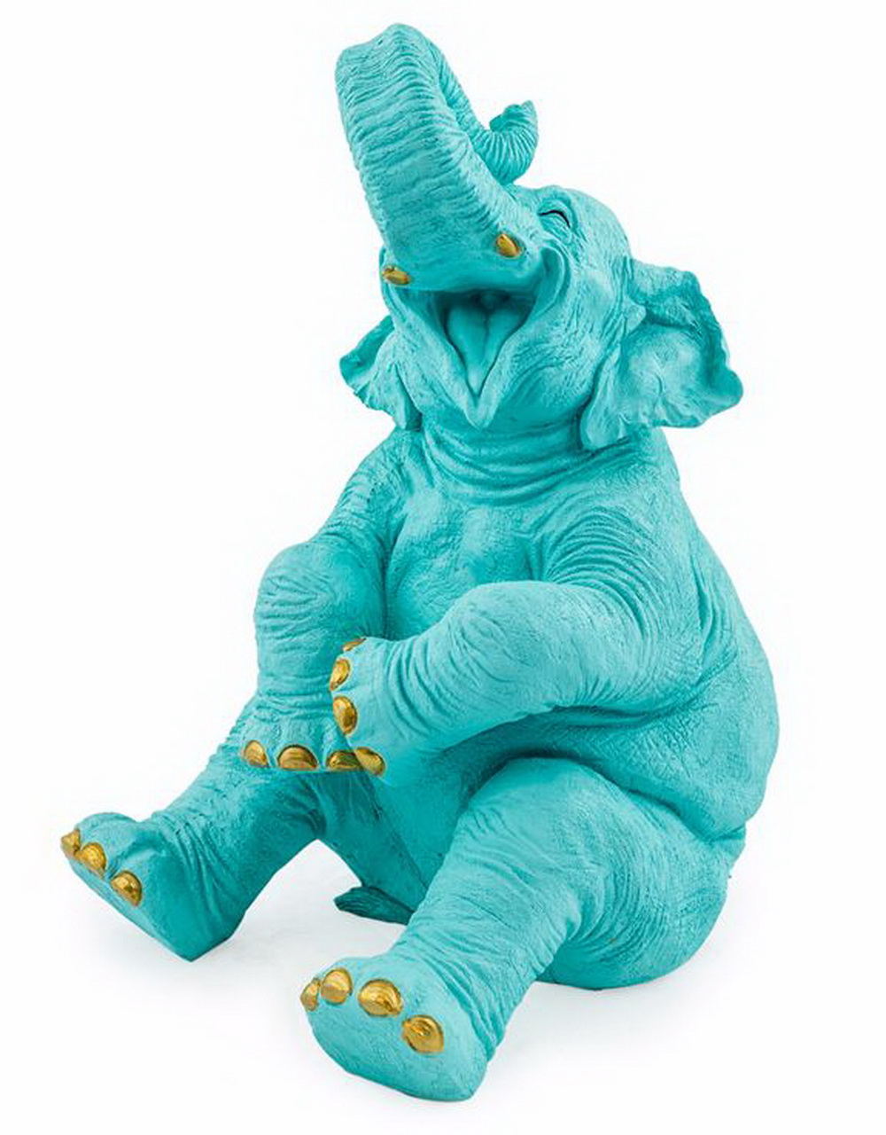 MOR Interiors Blue Laughing Elephant