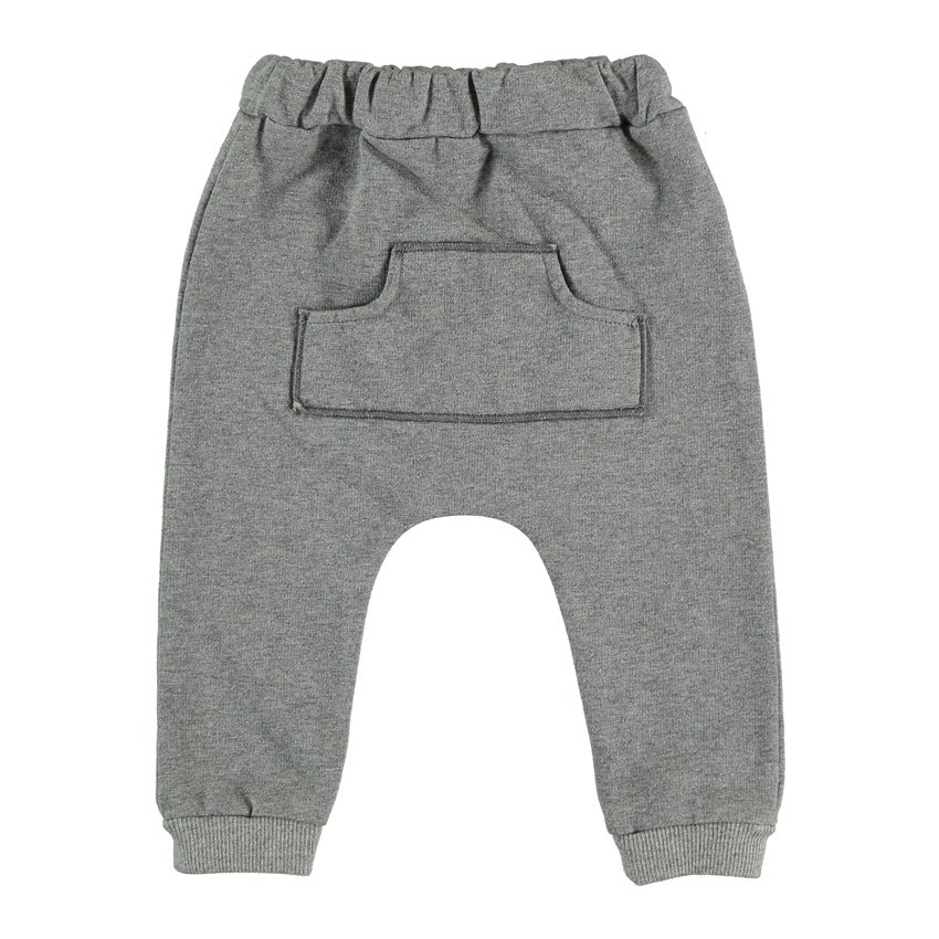 Bean's Barcelona Light Gray Cotton Baby Trousers