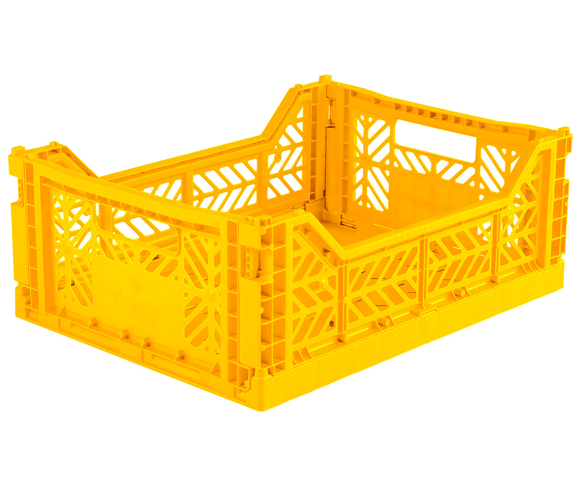 Eef Lillemor Medium Yellow Folding Box