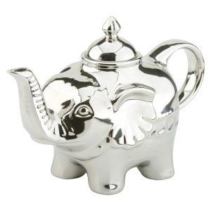 DRH Collection BIA Platinum Elephant Teapot
