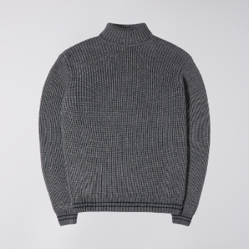 edwin-grey-heather-wolle-and-acrylic-line-rollneck-sweater