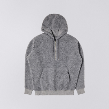 edwin-grey-polyester-yuka-halfzip-hoodie