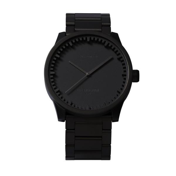 Leff Amsterdam Tube Watch S 38 Matt Black 38 Mm